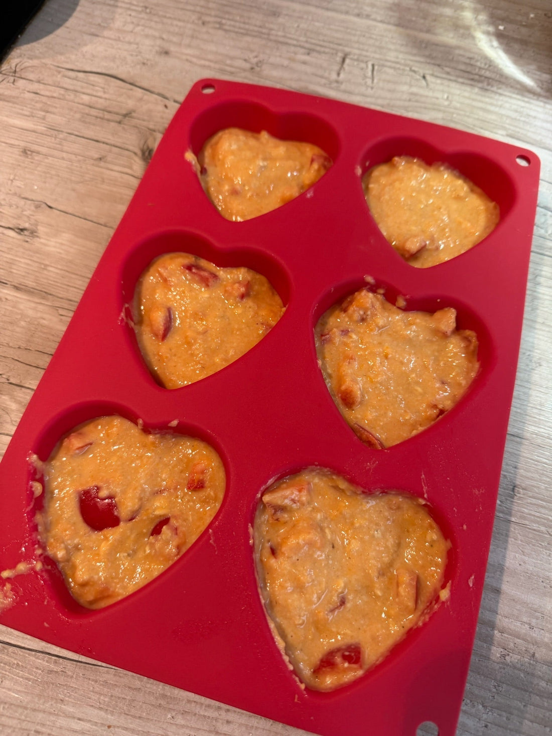 Sweet Potato & Red Pepper Bakes